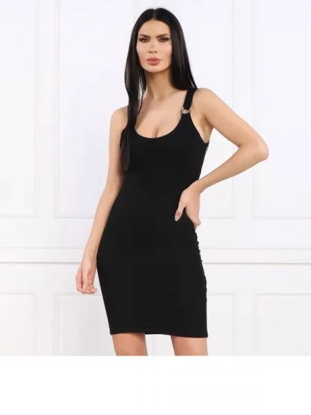 GUESS Rochie CHRISTINA JEWEL negru