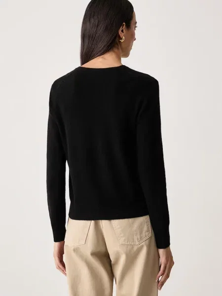 United Colors of Benetton sweter wełniany czarny