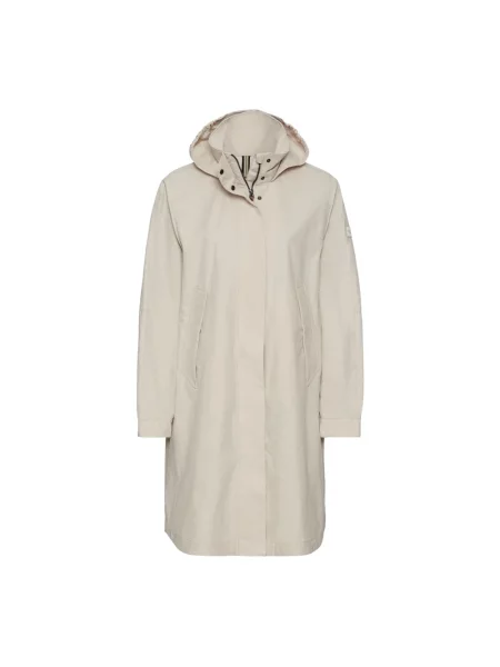 Płaszcz ze stójką Camel Active beżowy
