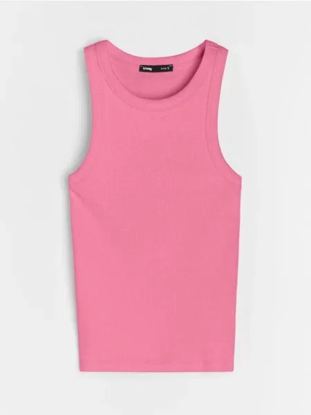 Базовий топ з пружками гібіскус