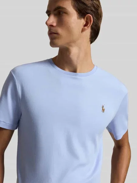 T-shirt o kroju regular fit z czystej bawełny Polo Ralph Lauren