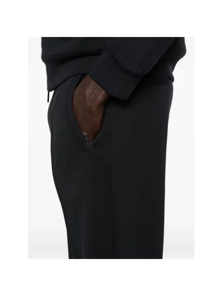 Spodnie Emporio Armani czarne