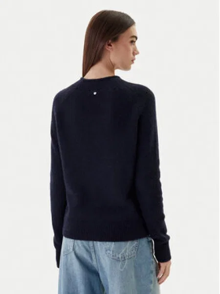 BOSS Sveter C_Fesperanasy Tmavomodrá oranžová