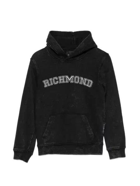 Bluza z kapturem dziecięca John Richmond czarna