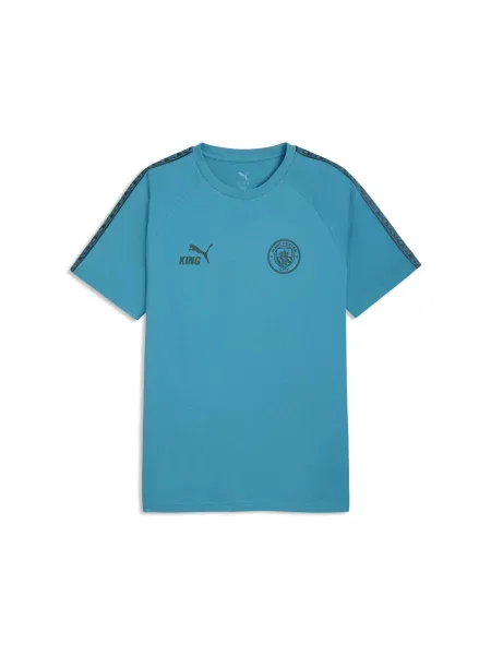 PUMA koszulka Manchester City KING Akcesoria S niebieski