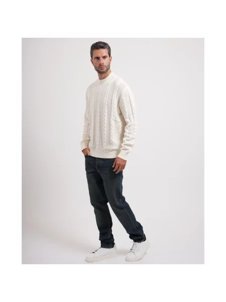 Sweter Armani Exchange biały