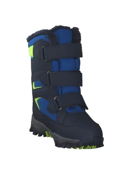 Buty Śniegowce dziecięce CMP HEXIS ocieplane wysokie niebieskie