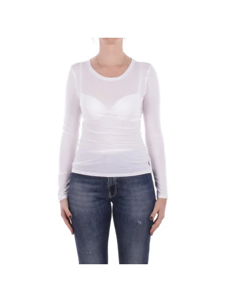 Tricou mânecă lungă Ralph Lauren alb