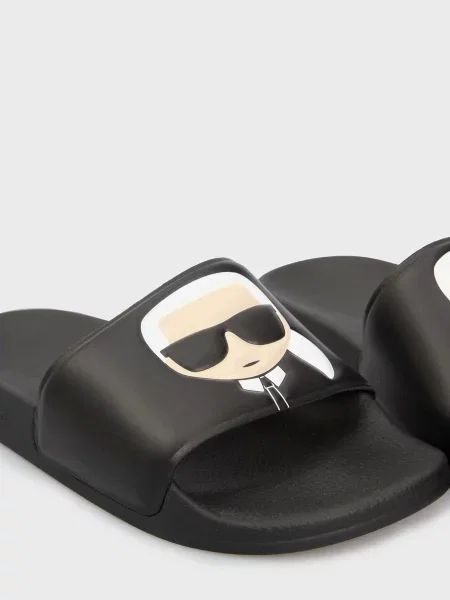Шлепанцы Karl Lagerfeld черные