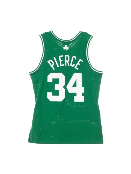 Koszulka sportowa Mitchell & Ness z dżerseju bez rękawów zielona