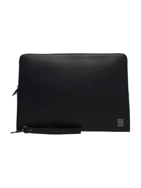 Torba na laptopa Calvin Klein z logo czarna