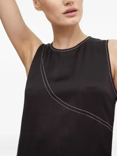 Odgovarati midi haljina Day Birger Et Mikkelsen iznad koljena crna