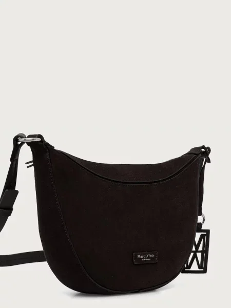 Marc O'Polo torebka crossbody zamszowa brązowa