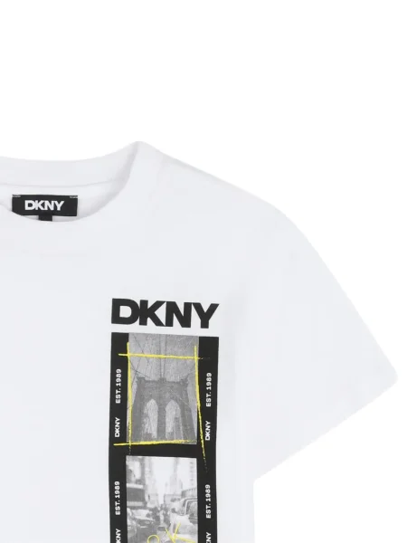 Dětské tričko Dkny bílé