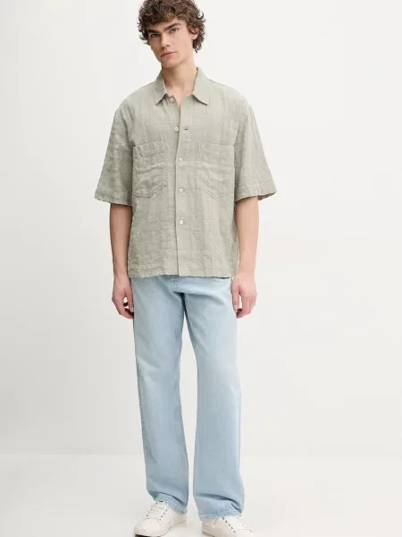 Сорочка Sunflower regular класичний комір зелений