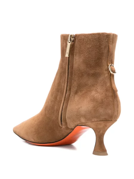 Botine Santoni din piele de căprioară