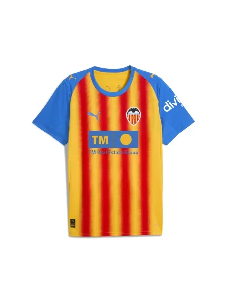 Trzecia koszulka Valencia CF żółta