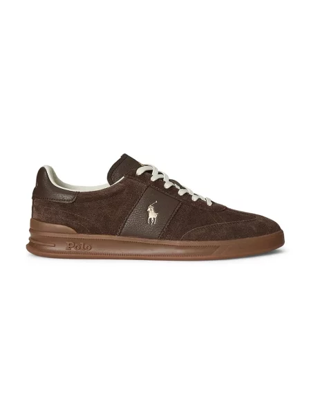 Polo Ralph Lauren sneakers din piele Hrt Aera Pp maro
