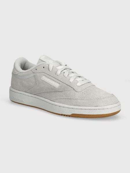 Superge iz semiša Reebok Classic Club C 85 siva