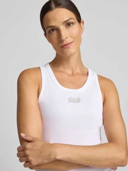 Top Liu Jo White biały