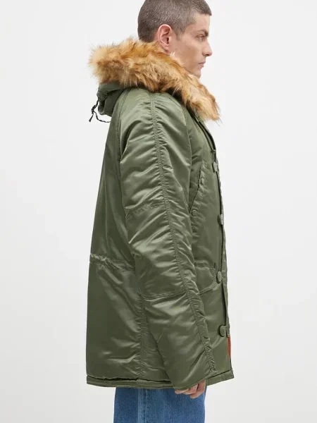 Bunda Alpha Industries 01 zimní zelená