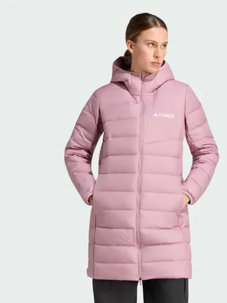 Куртки та дублянки adidas перероблений фіолетовий