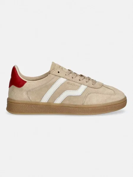 Gant sneakersy zamszowe Cuzima beżowe