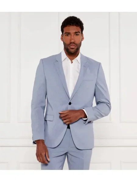 HUGO Zakó | Extra slim fit kék