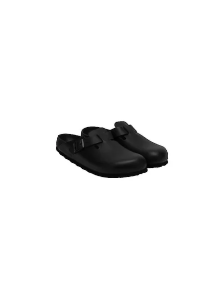 Papuci tip mules Birkenstock negru