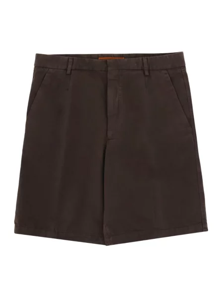 Bermudy Zegna brązowe