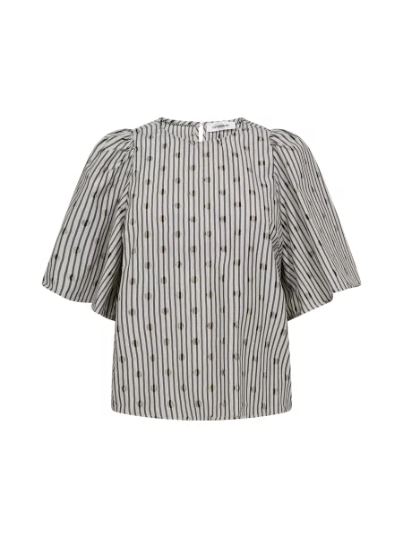 Co'couture Bluză Trixie / închis gri