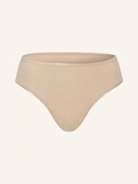 Hanro Figi Cotton Seamless braun beżowe