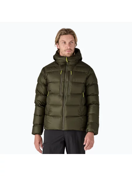 Kurtka puchowa Patagonia Fitz Roy Down Hoody pine needle green zielona