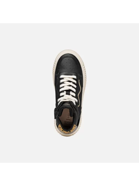 Gyerek sneaker Geox fekete