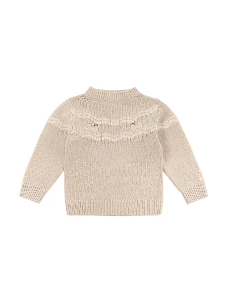 Donsje светр дитячий із мериносової вовни Yohana Merino Wool Sweater Arctic Hares