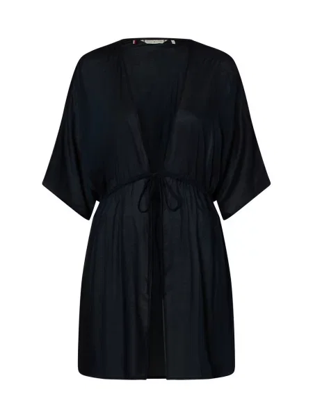 Tommy Hilfiger Kaftan Kobiety Modal jednolity M niebieski