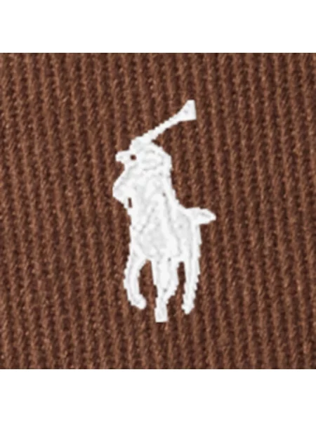 Czapka z daszkiem Polo Ralph Lauren brązowa