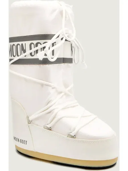 Cizme Moon Boot alb