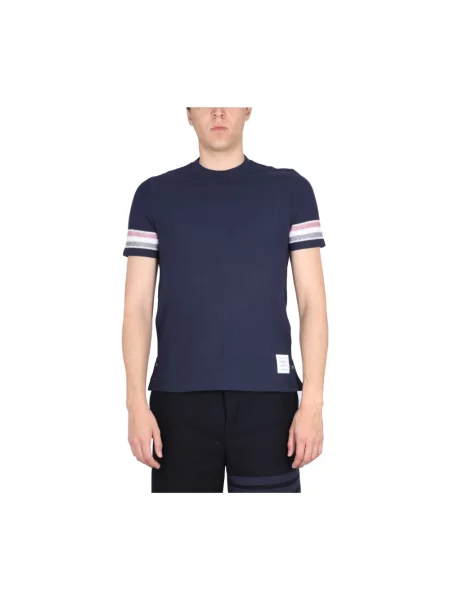 Koszulka Thom Browne niebieska