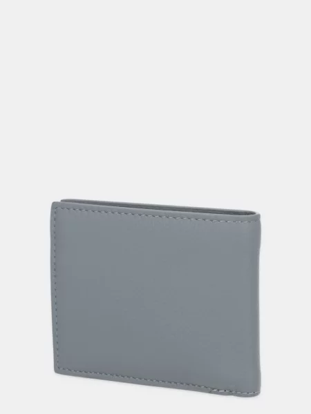 Шкіряний гаманець Karl Lagerfeld K/RSG сірий