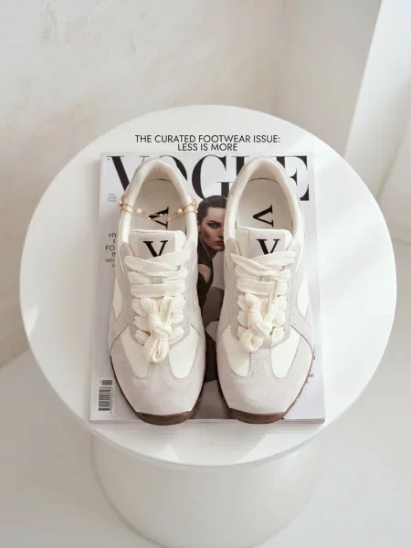 Semišové tenisky Vinceza šedé