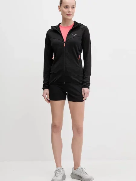 Однотонные шорты Helly Hansen с высокой посадкой черные