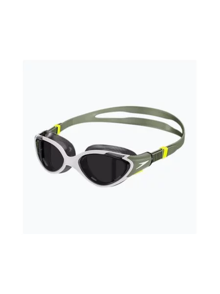 Окуляри для плавання Speedo Biofuse Polarised country green/hyper yellow/white білі