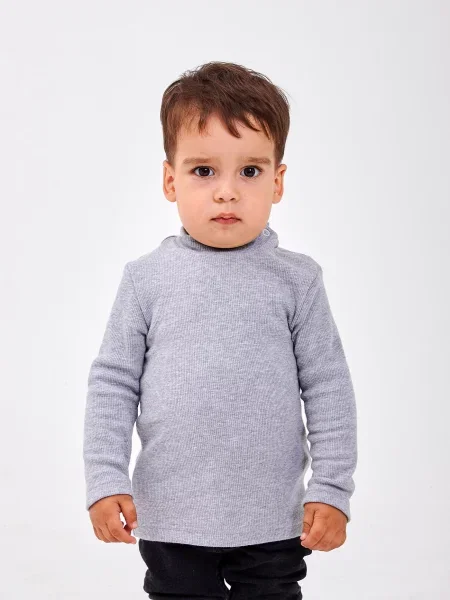 Гольф водолазка Smil серая