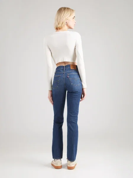 LEVI'S ® Jeans High Rise Straight Jeans denim albastru