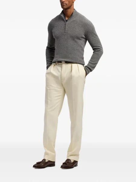 Кашмирен пуловер Ralph Lauren Purple Label сиво