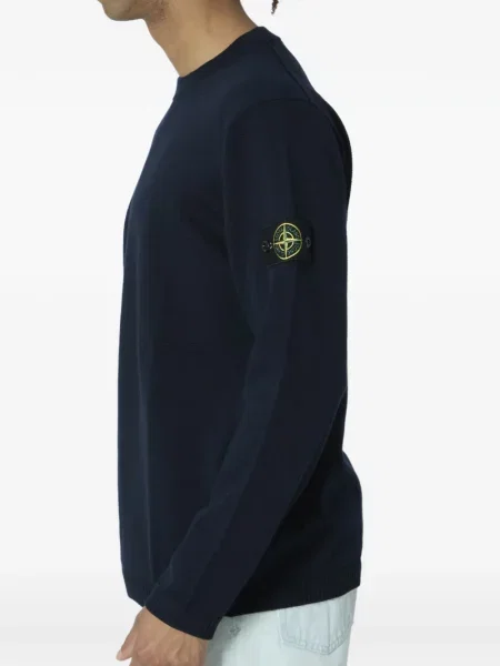 Пуловер Stone Island камъни синьо