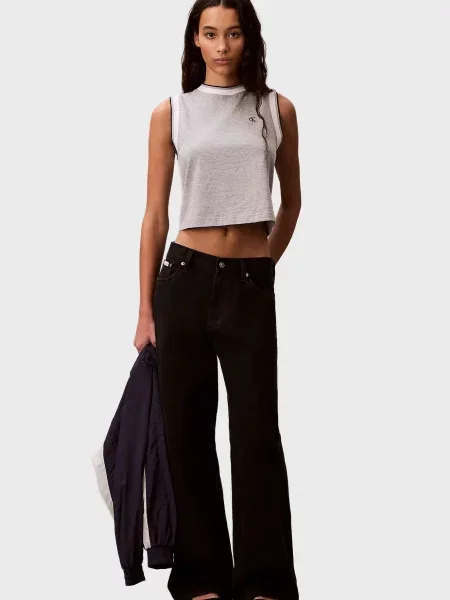 Топ Calvin Klein Jeans сірий