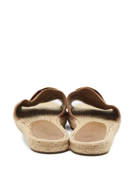 Sandale Tory Burch din piele de căprioară fără toc