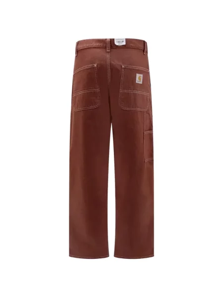 Jeansy Carhartt Wip brązowe